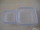 Heat-Resisitant Glass Suqare Food Stroage Containers With Lid